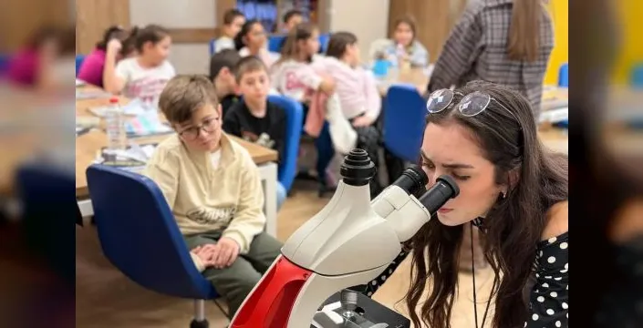 Sakarya'da minikler bilim atölyesinde buluştu