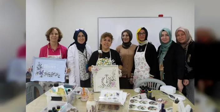 SAMEK'te eski eşyalar sanata dönüşüyor