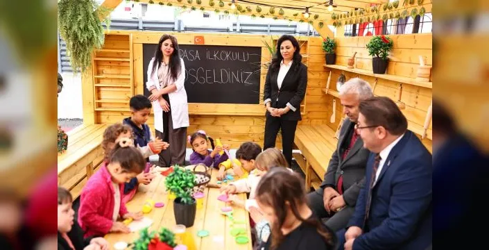 Sapanca'da açık hava sınıfı ve yaşam becerileri atölyesi açıldı