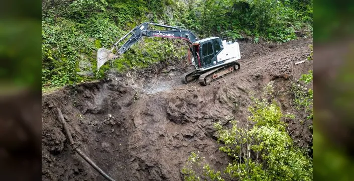 Saski, akyazı'da hasar gören isale hattını onardı