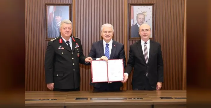 Selçuklu'da jandarma ile güvenlik iş birliği protokolü