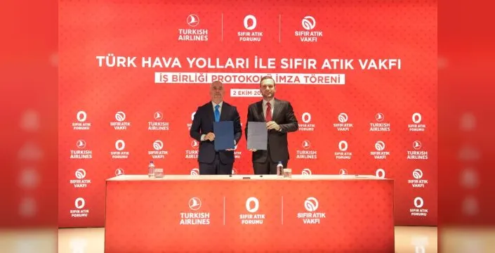 Sıfır Atık Vakfı ve THY, sürdürülebilir havacılık için iş birliği yaptı