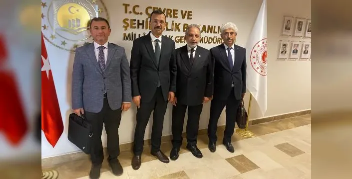 Talas Belediye Başkanı Yalçın, Ankara'da temaslarda bulundu