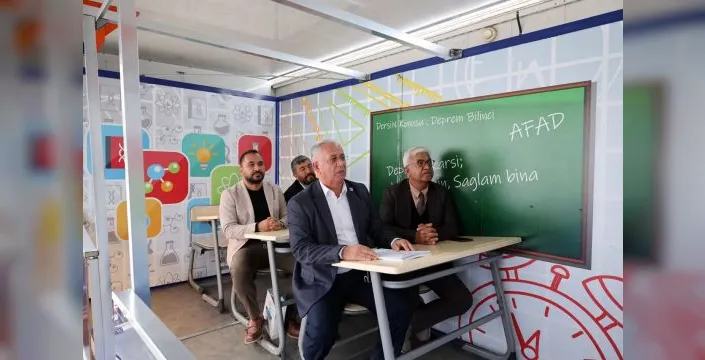 Talas'ta deprem tatbikatı yapıldı