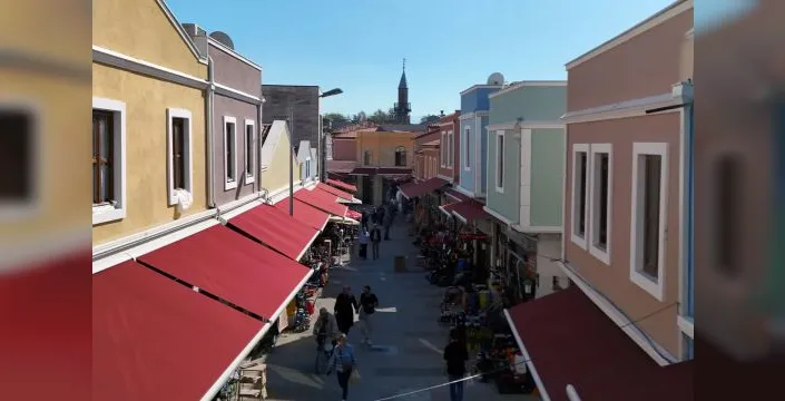 Tarihi Uzunçarşı'da 3. etap restorasyon çalışmaları başladı