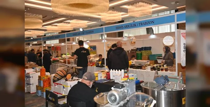 Trabzon arıcılık fuarı üreticileri buluşturdu