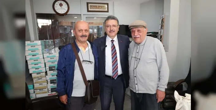 Trabzon'da başkan Genç, esnaflarla bir araya geldi