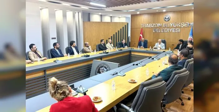 Trabzon projeleri Umman heyetine tanıtıldı