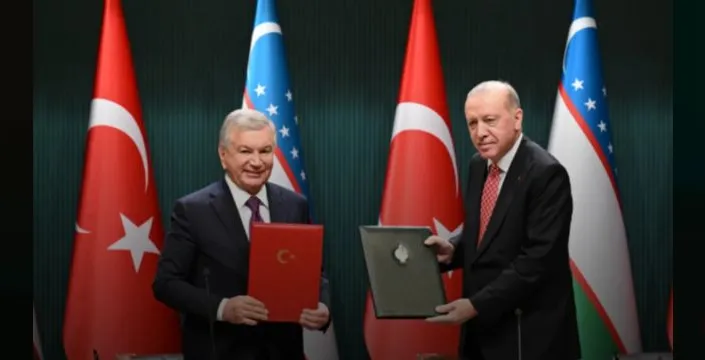 Türkiye ile Özbekistan 5 anlaşmaya imza attı