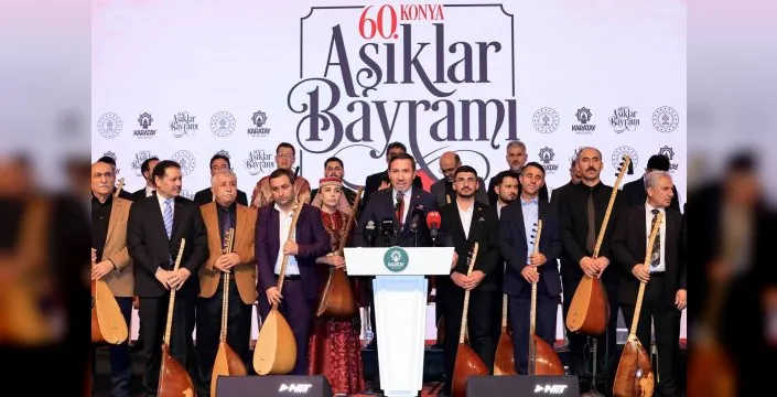 Üç gün süren Konya Âşıklar Bayramı tamamlandı