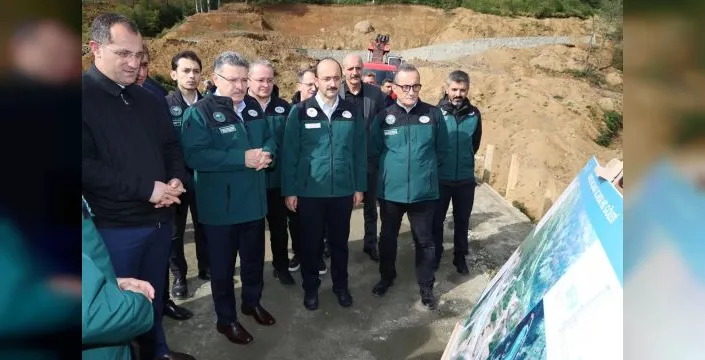 Uçarsu Göleti, Trabzon'un su ihtiyacını karşılayacak