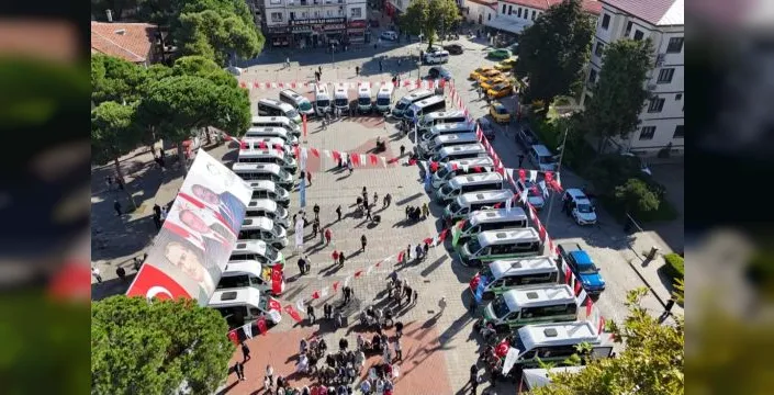 Ünye'de toplu taşıma sisteminde büyük yenilikler yapıldı