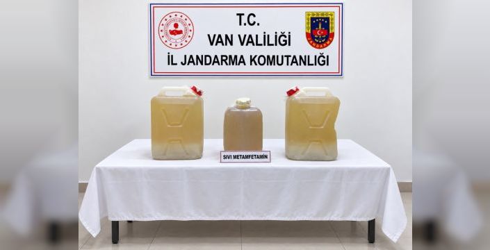 Van'da 34 kilo sentetik uyuşturucu yakalandı