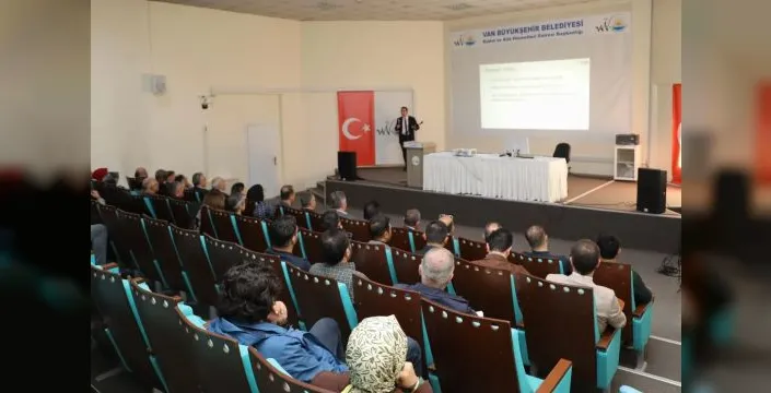 Van'da belediye çalışanlarına veri koruma eğitimi verildi