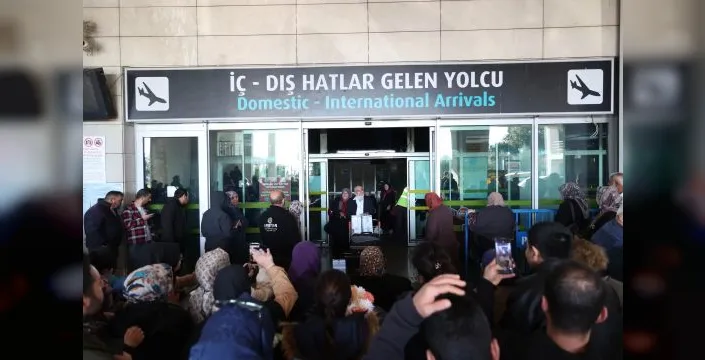 Vefa umresi kafilesi, kutsal topraklardan döndü
