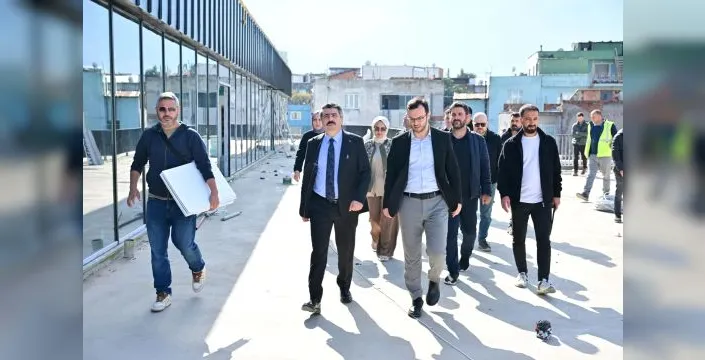 Yavuzselim'e 234 tezgahlı pazar ve gençlik merkezi
