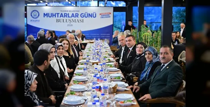 Yıldırım'da muhtarlar günü etkinliği