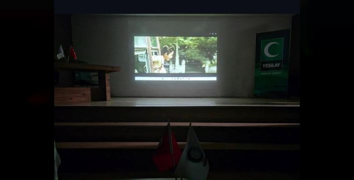 Yüksekova'da öğrencilere yönelik sinema etkinliği düzenlendi