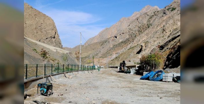Zap Suyu kıyısında 40 bin metrekarelik rekreasyon alanı yapılıyor